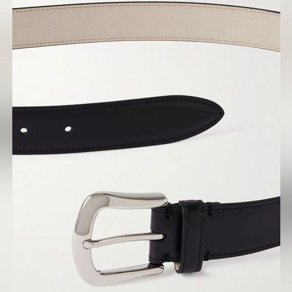 Brunello Cucinelli Men’s Calfskin belt Sz 90 - Picture 6 of 9
